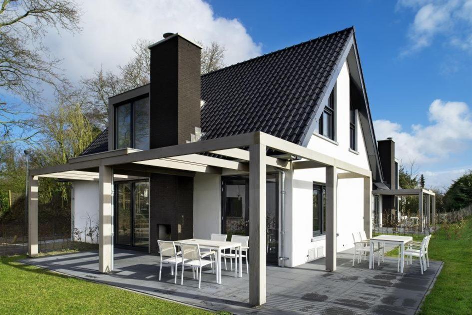 Luxe Villa Op Park Duinzicht Ouddorp Extérieur photo